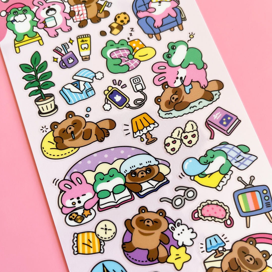 Pump Town Sticker Sheet