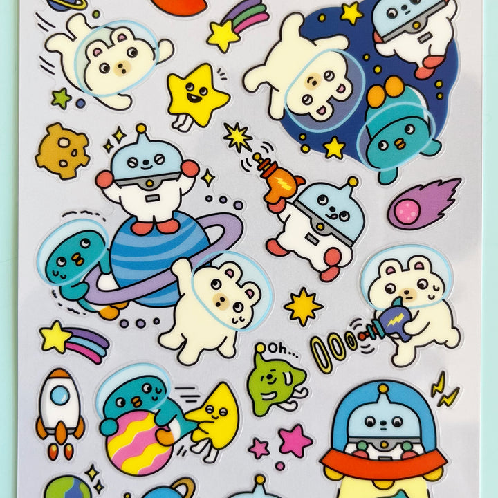 Pump Town Sticker Sheet