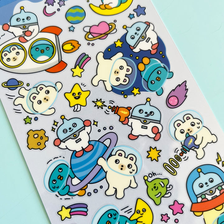 Pump Town Sticker Sheet
