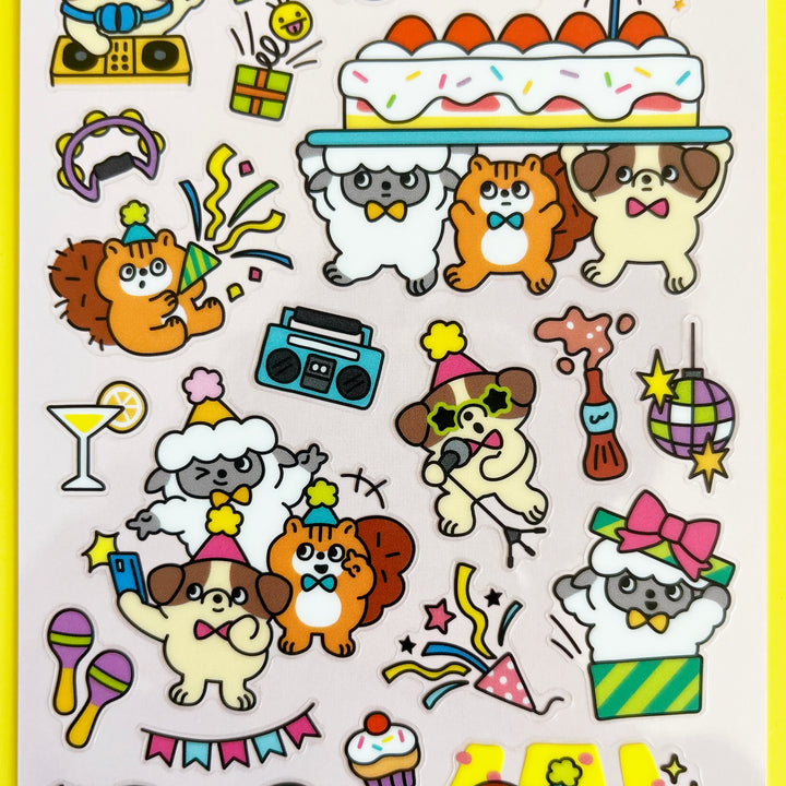 Pump Town Sticker Sheet