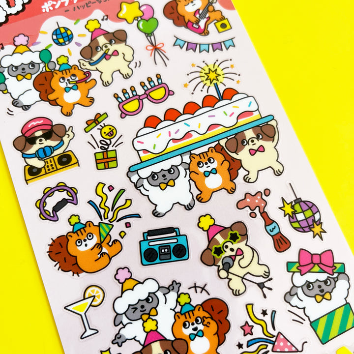 Pump Town Sticker Sheet