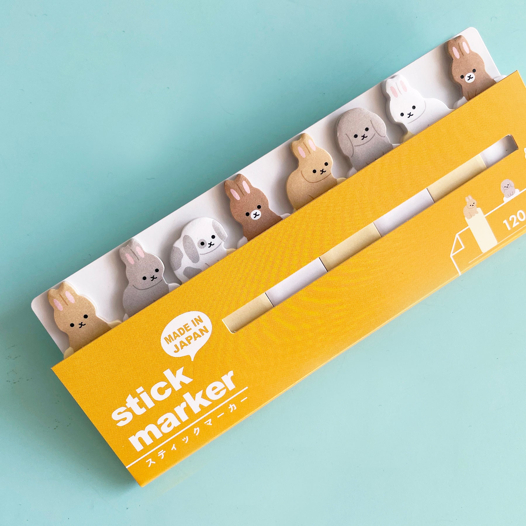 Set of Rabbit Sticky Tab Notes – Fair Play Projects