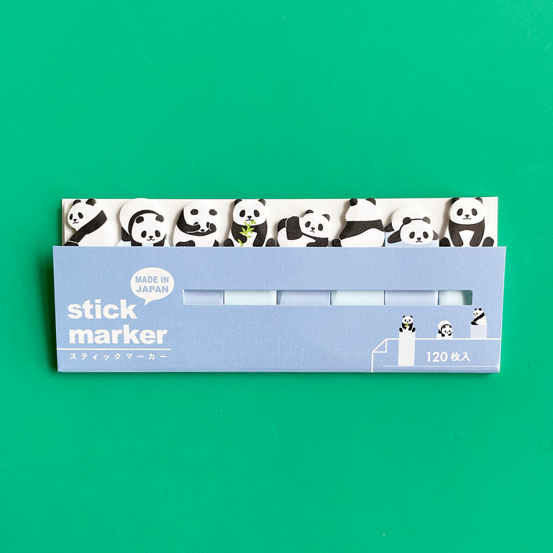 Set of Panda Sticky Tab Notes