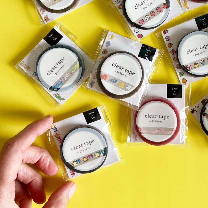 Super Thin Clear Washi Tape