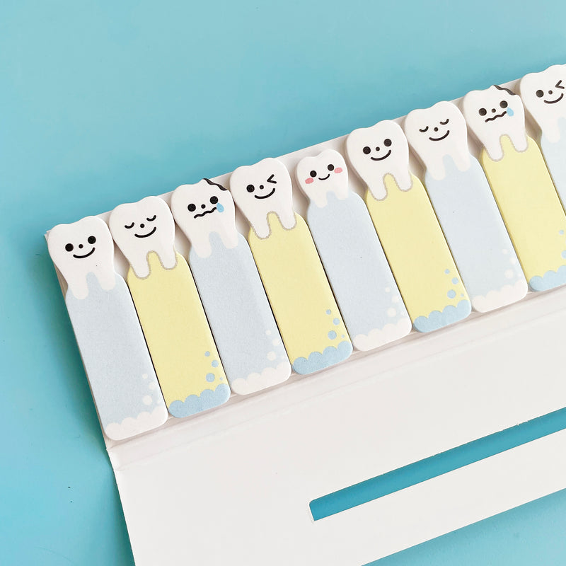 Mini Tooth Sticky Tab Notes