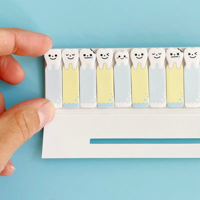 Mini Tooth Sticky Tab Notes