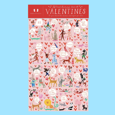 Animal Menagerie Valentine Set