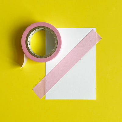 Solid Washi Tape Single Roll