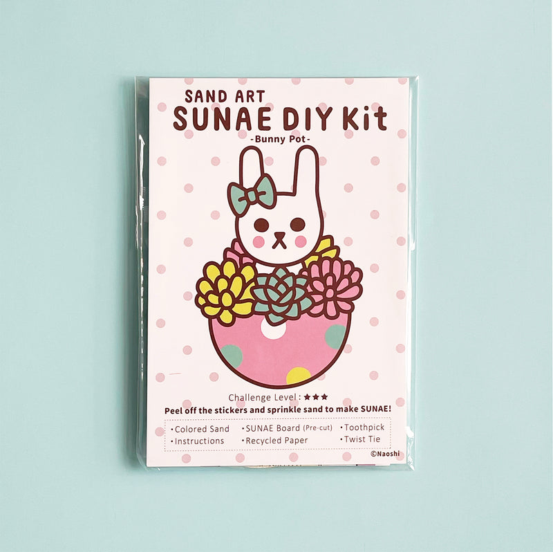 Bunny Pot Sunae Sand Art Kit