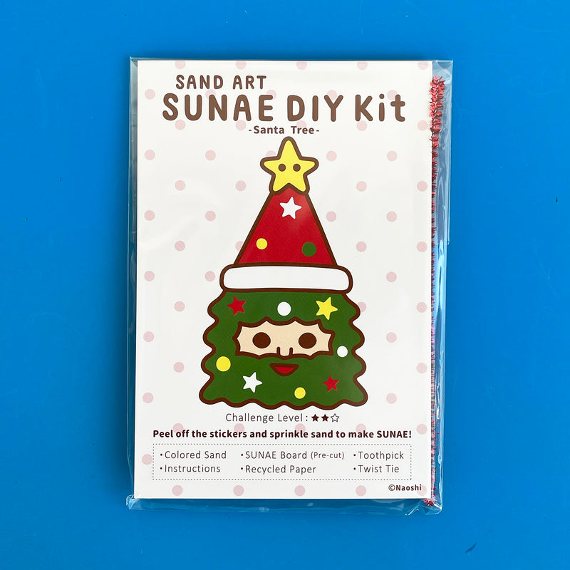 Santa Tree Sand Art Kit