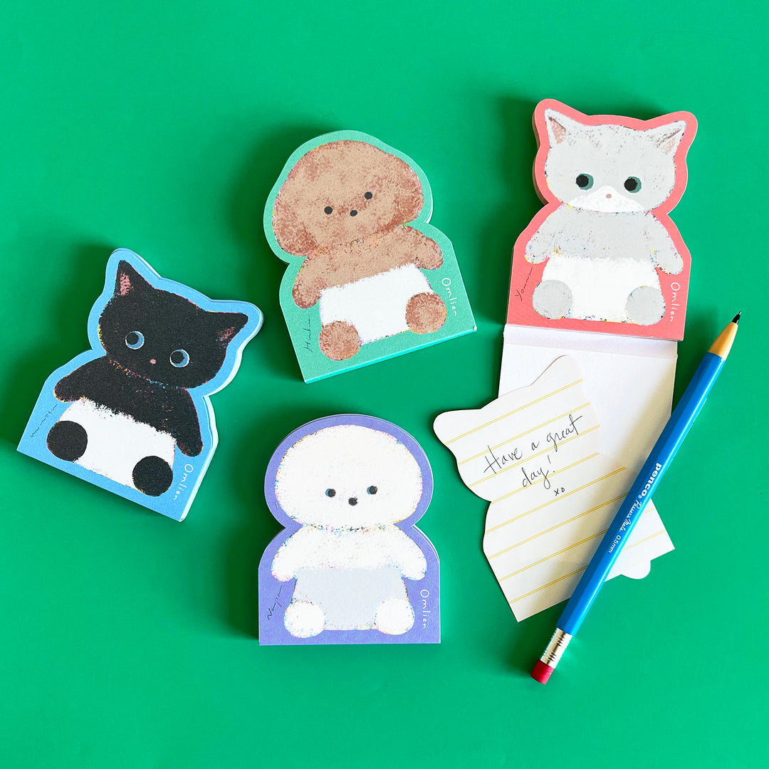 Baby Animal Memo Pad