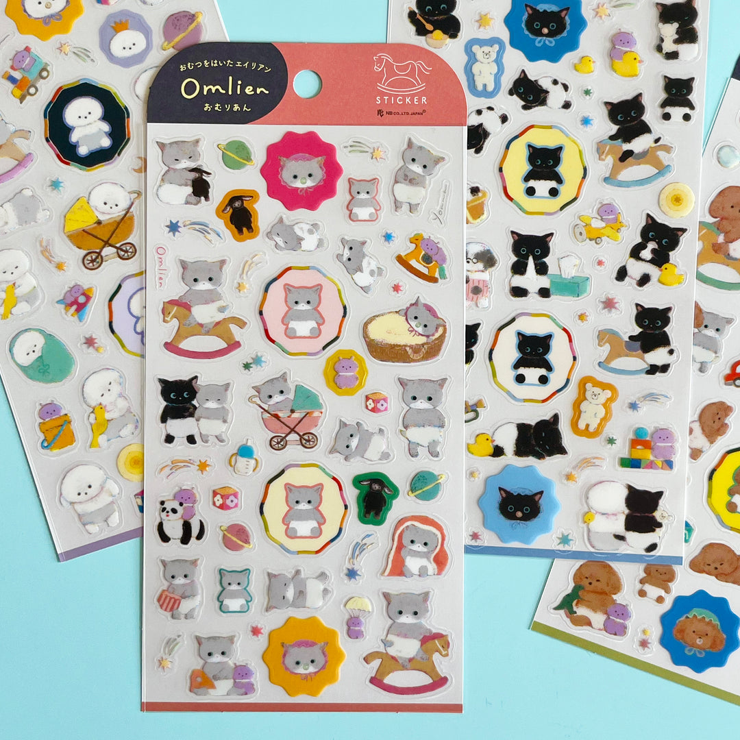 Baby Animal Sticker Sheet