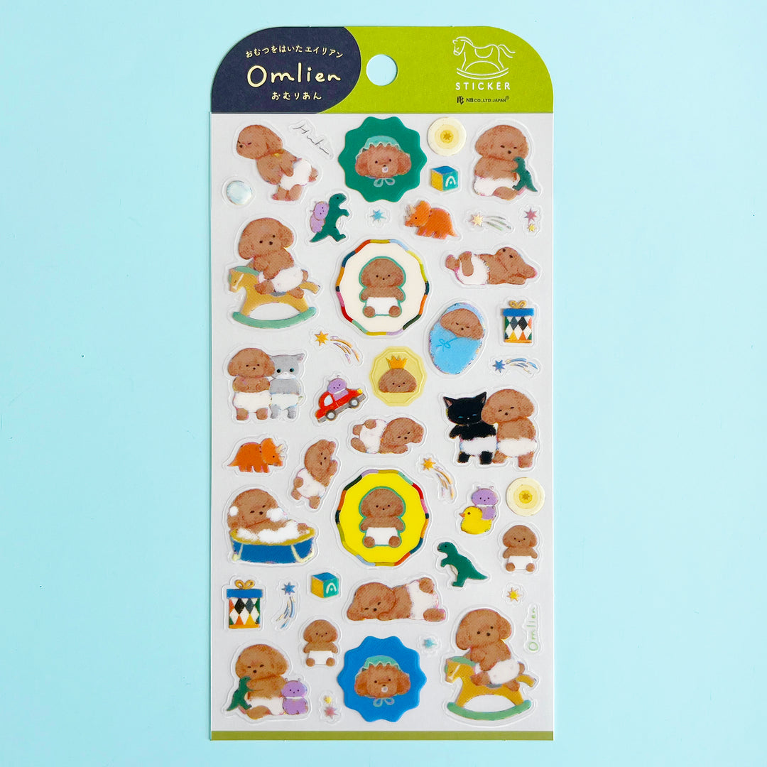 Baby Animal Sticker Sheet