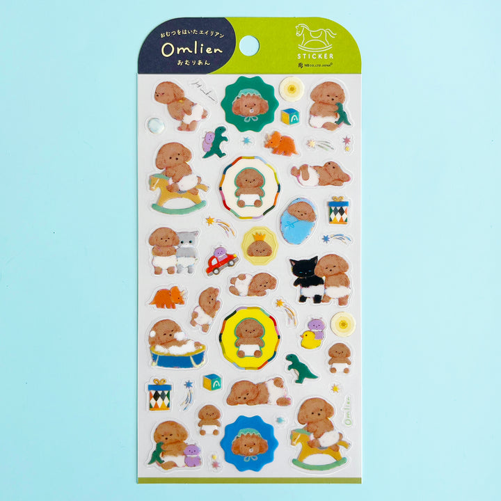 Baby Animal Sticker Sheet