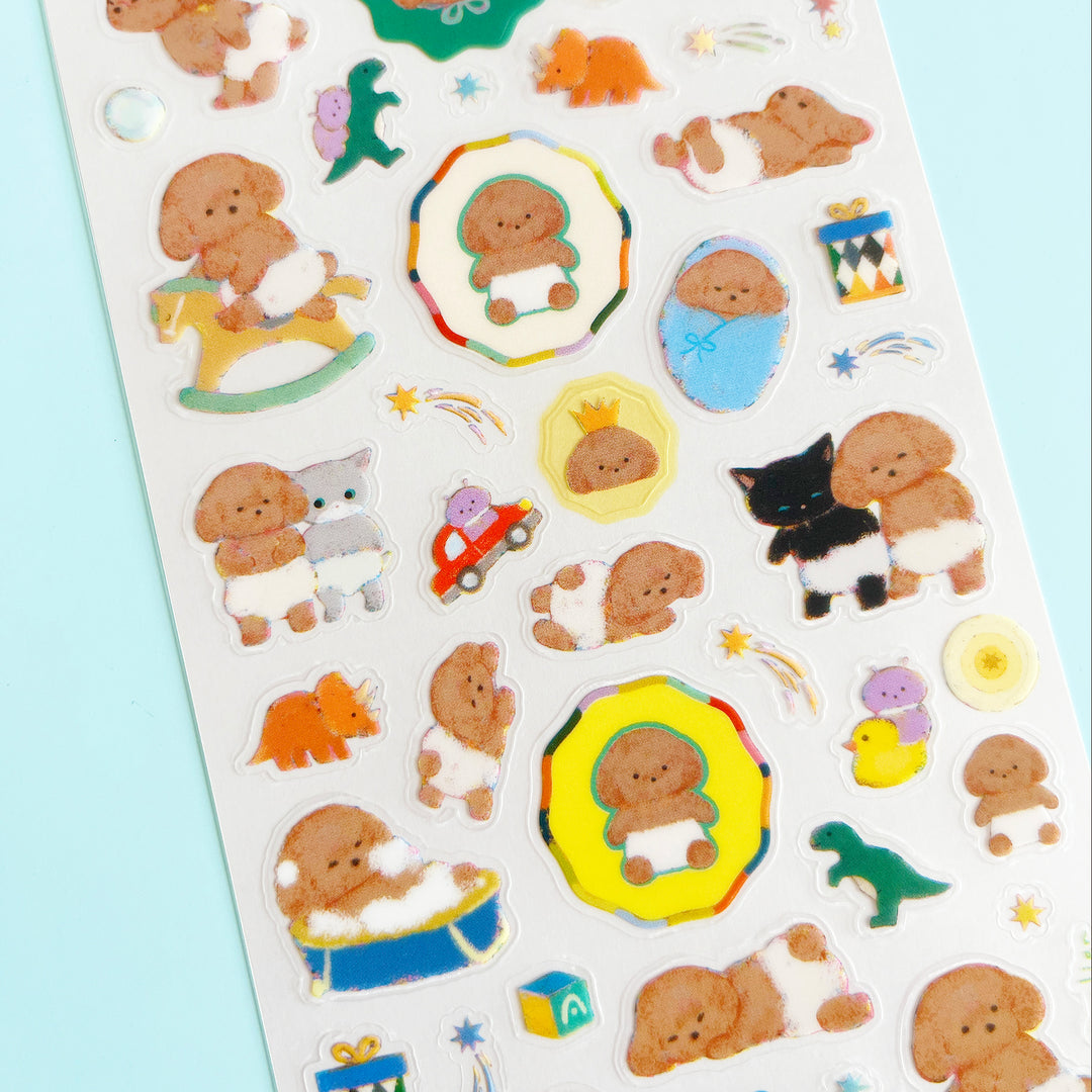 Baby Animal Sticker Sheet