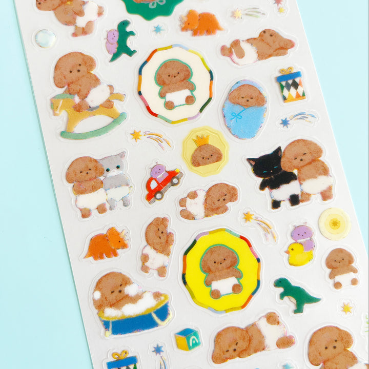 Baby Animal Sticker Sheet