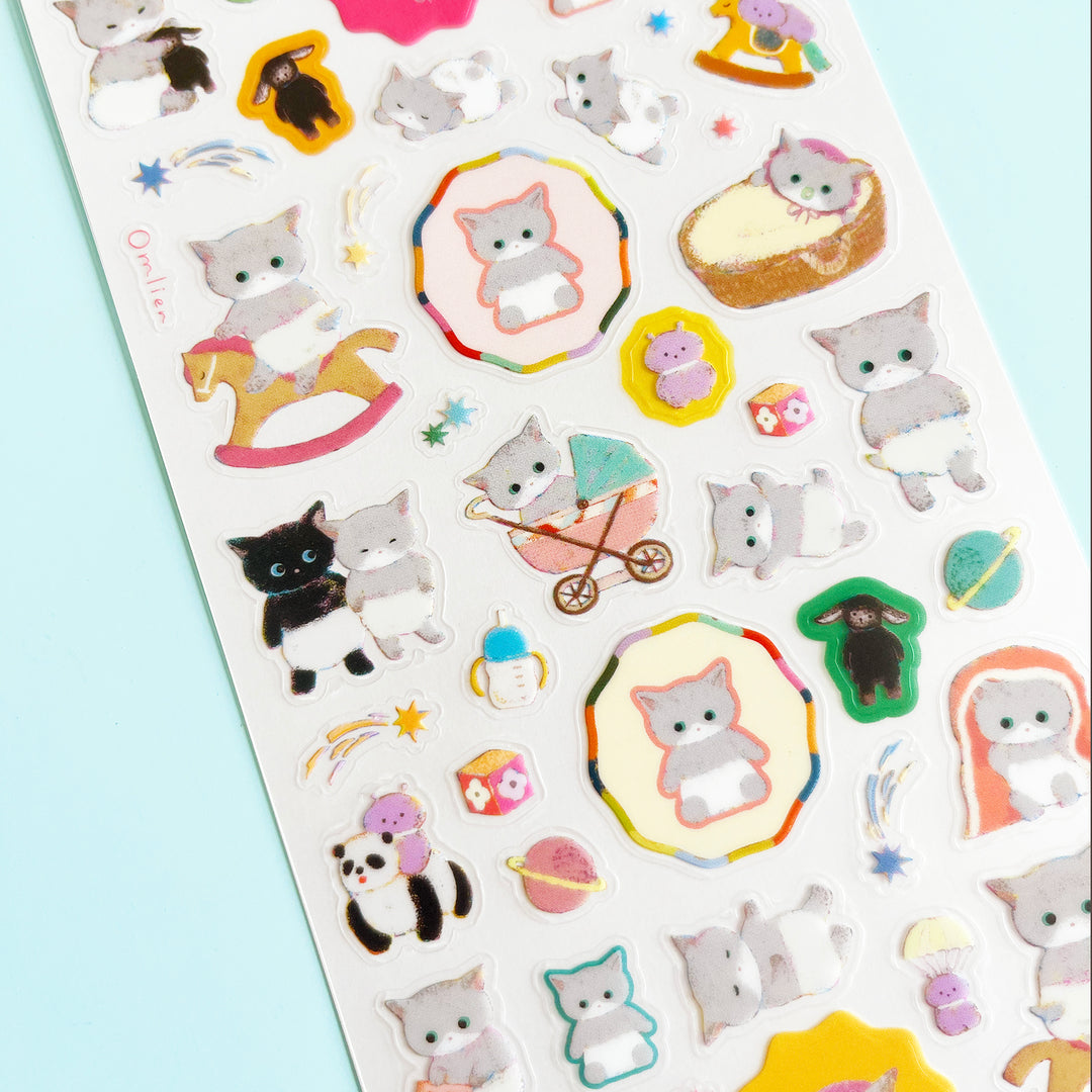 Baby Animal Sticker Sheet