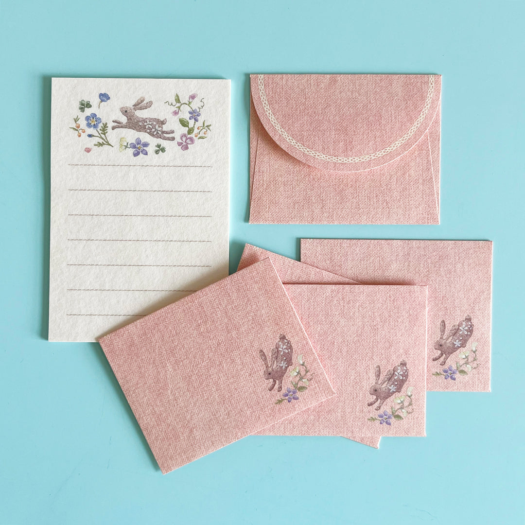Fleurs et Chance Little Letter Set