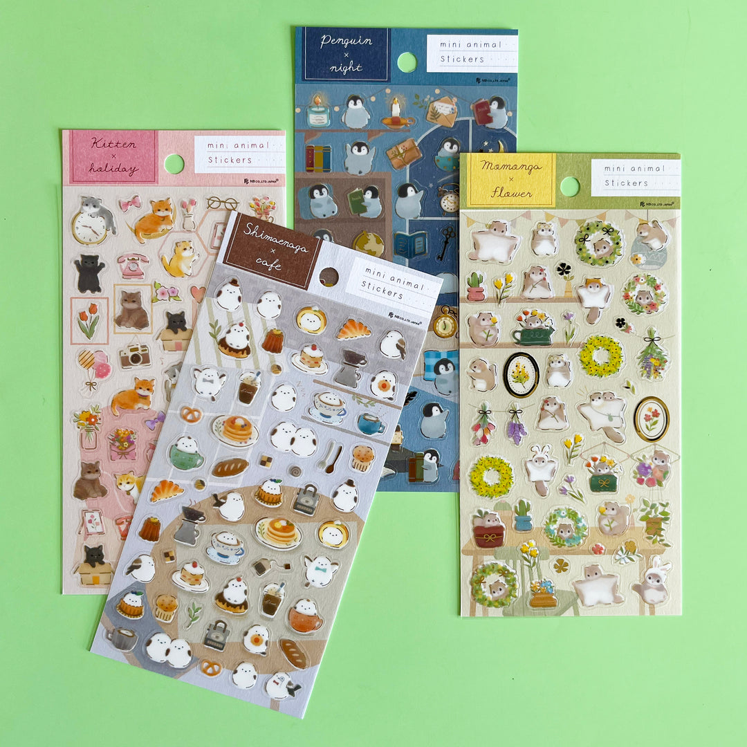 Mini Animal Sticker Sheet