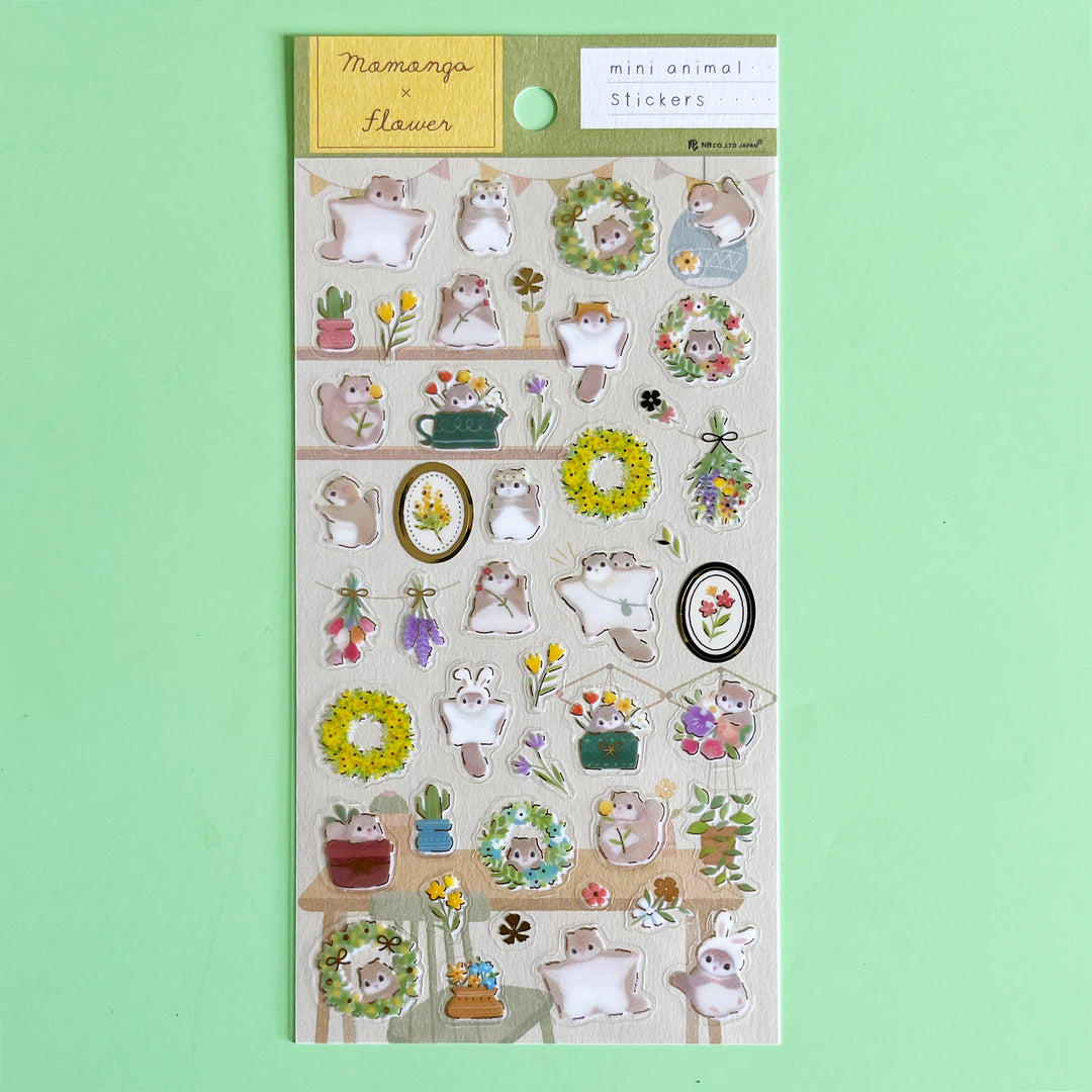 Mini Animal Sticker Sheet