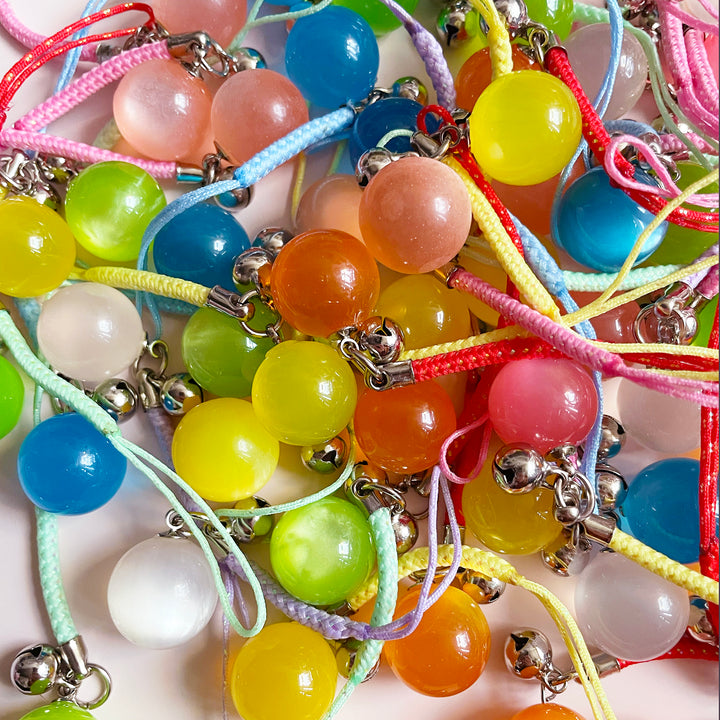 Pearl Ball  Bell Charm