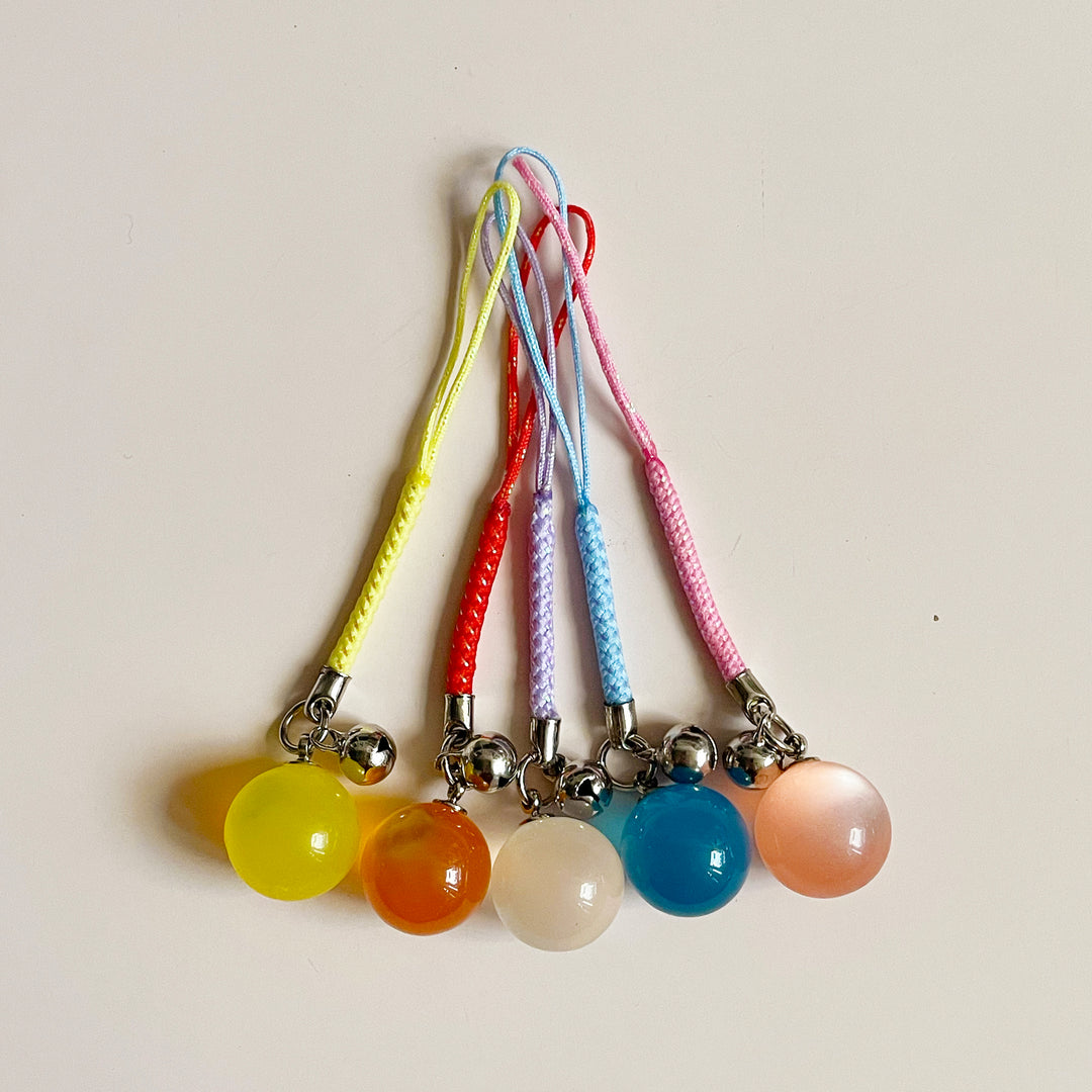 Pearl Ball  Bell Charm