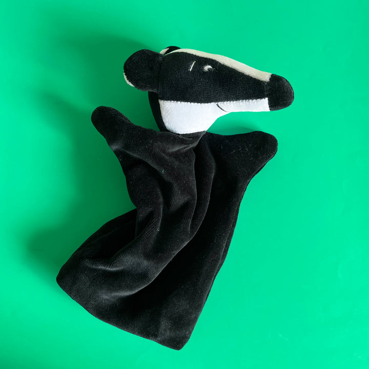 Badger Velour Hand Puppet