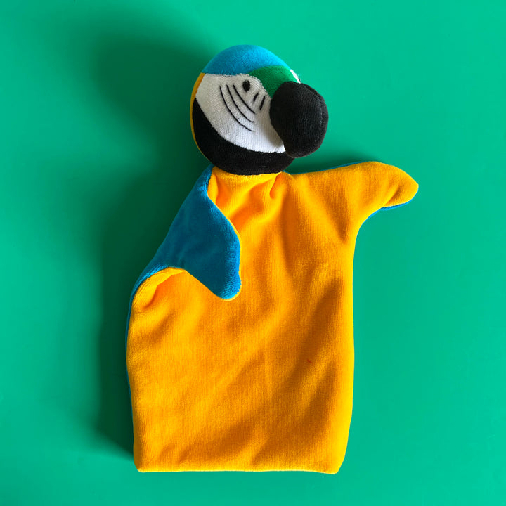Parrot Velour Hand Puppet