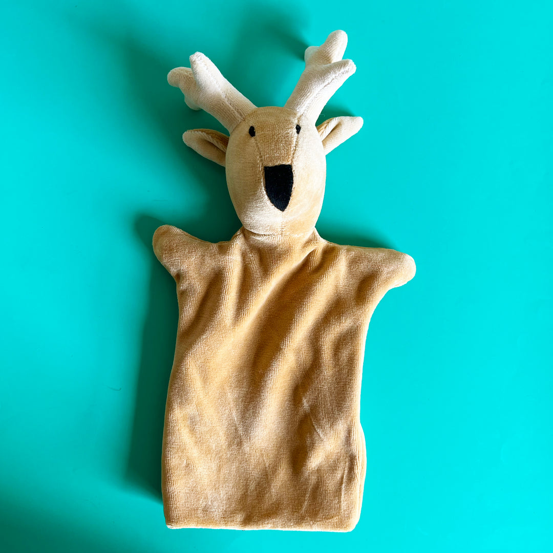 Reindeer Velour Hand Puppet