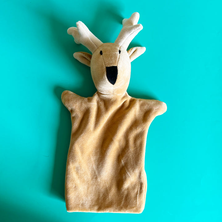 Reindeer Velour Hand Puppet