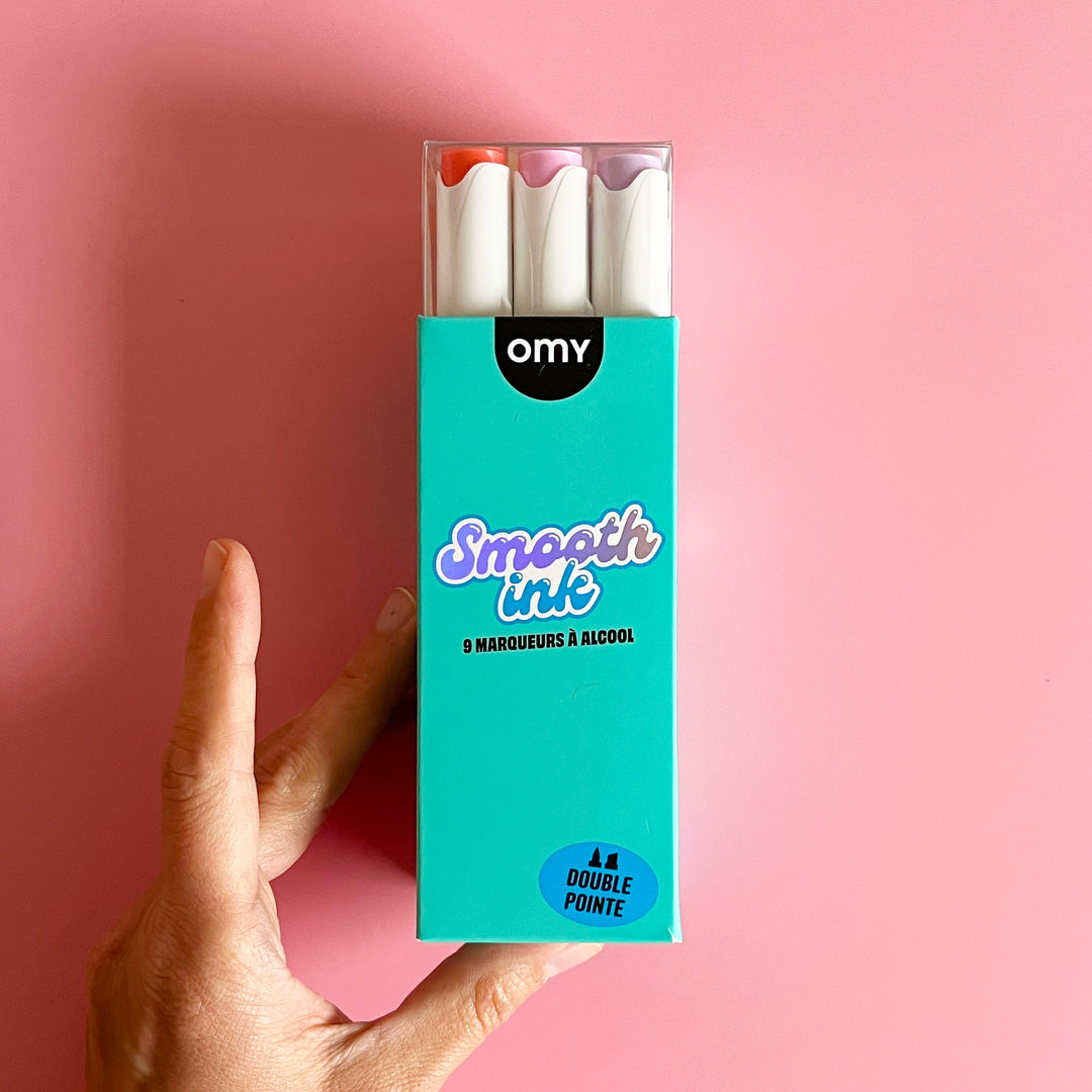 Dual Tip Alcohol Markers - Set of 9