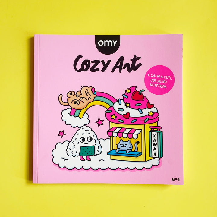 Cozy Art Coloring Book