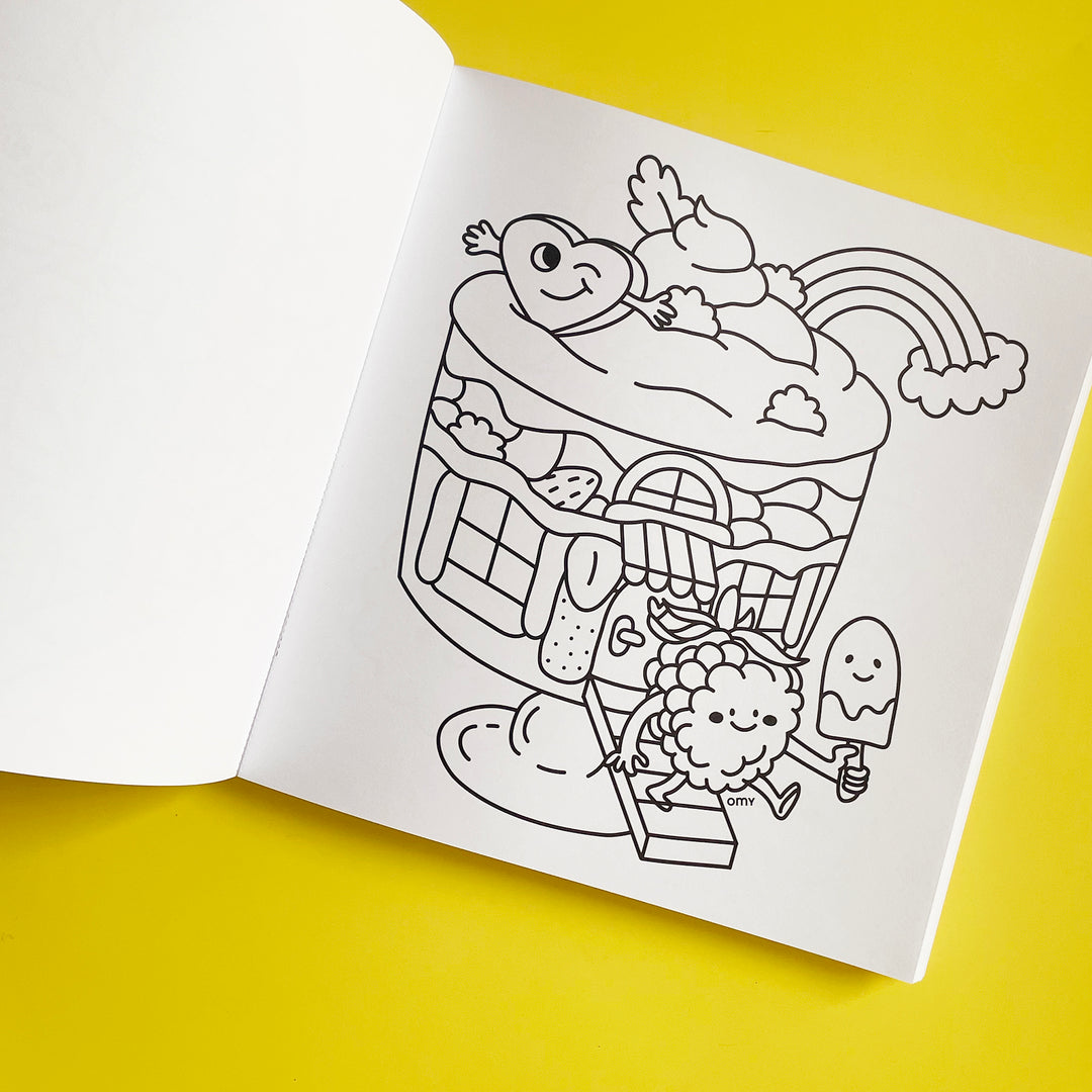 Cozy Art Coloring Book