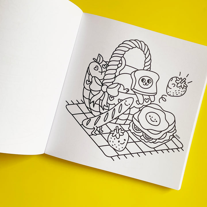 Cozy Art Coloring Book