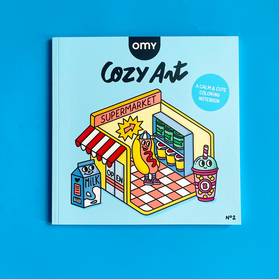 Cozy Art Coloring Book
