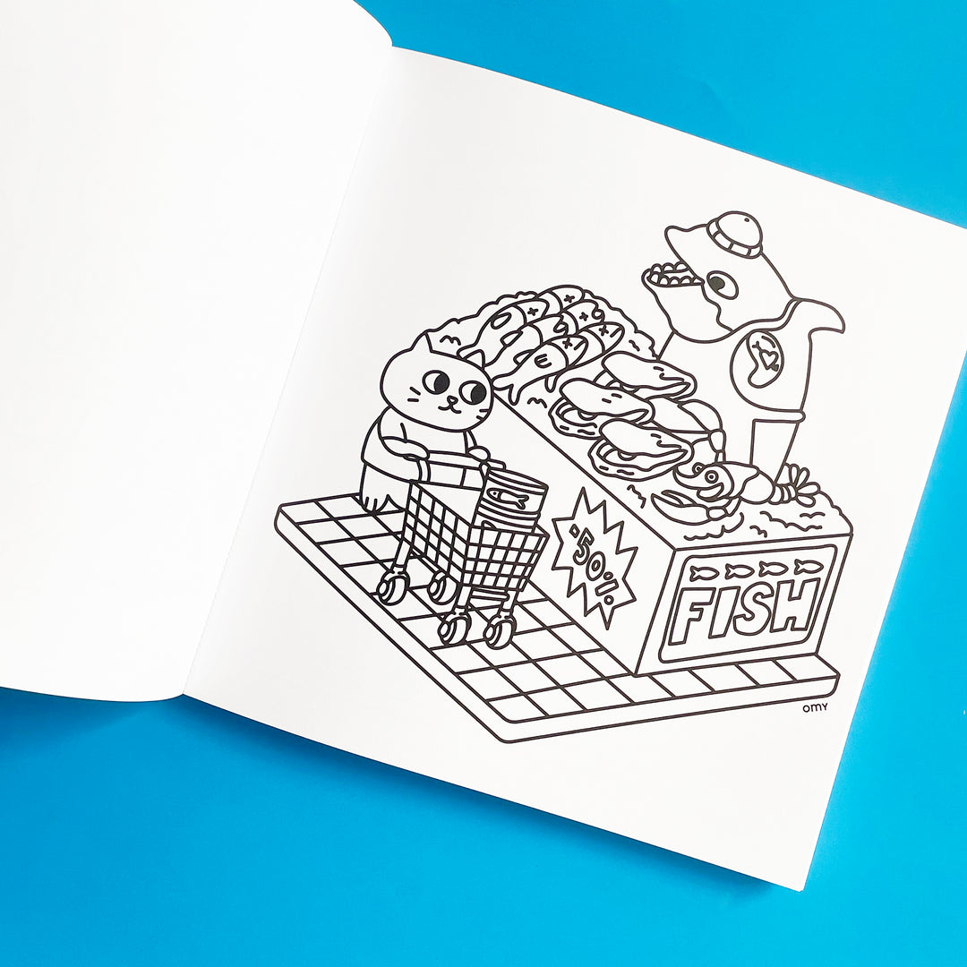 Cozy Art Coloring Book