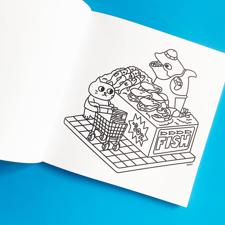 Cozy Art Coloring Book