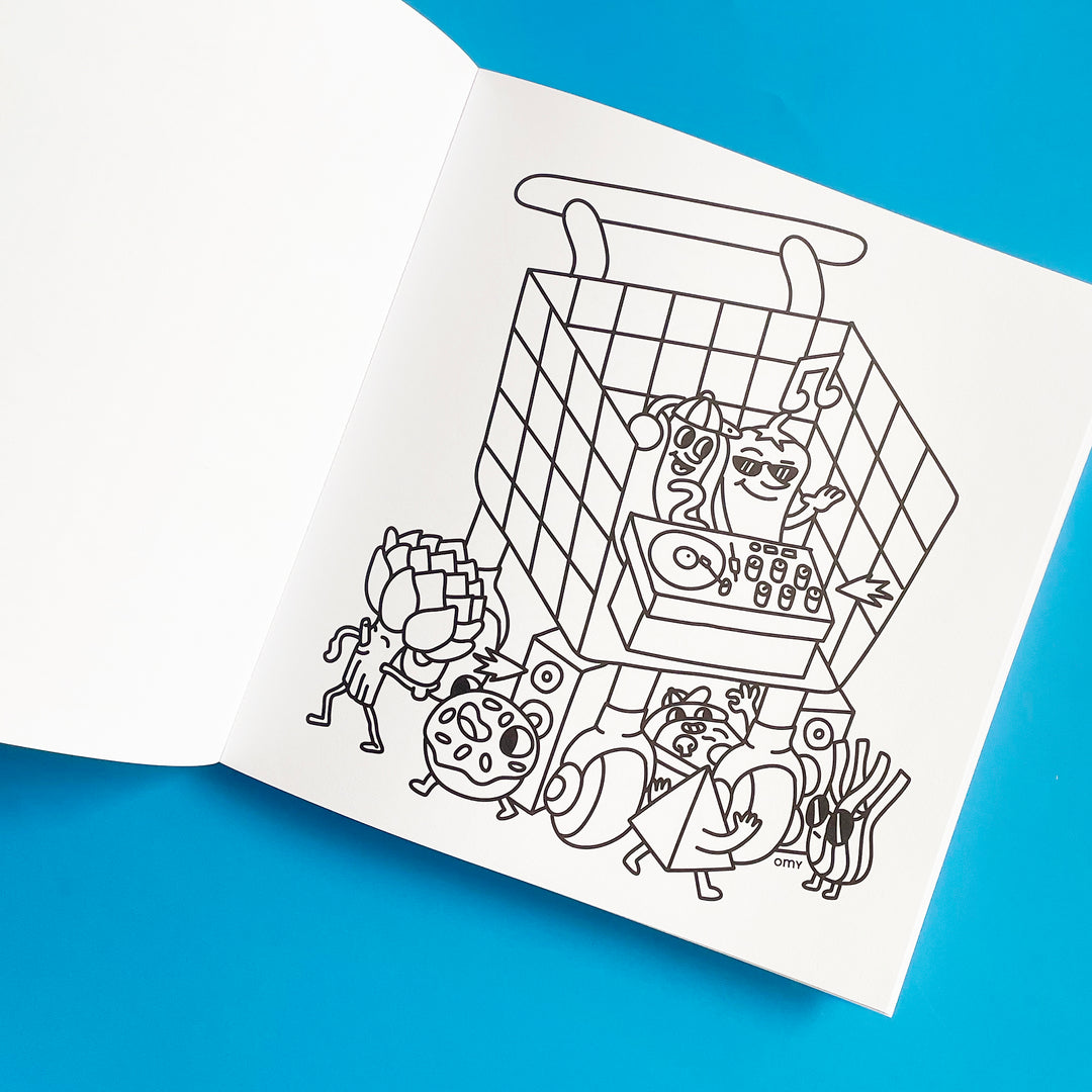 Cozy Art Coloring Book