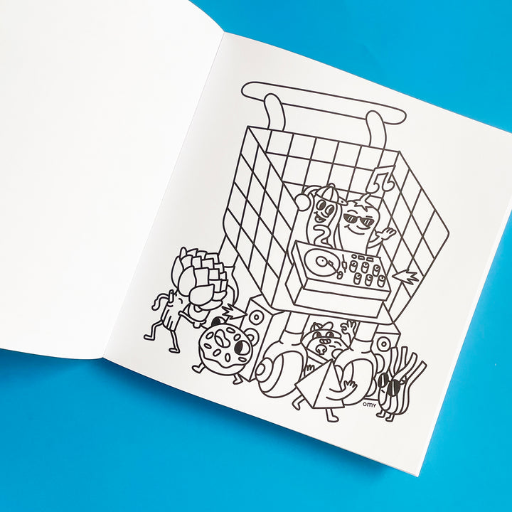 Cozy Art Coloring Book