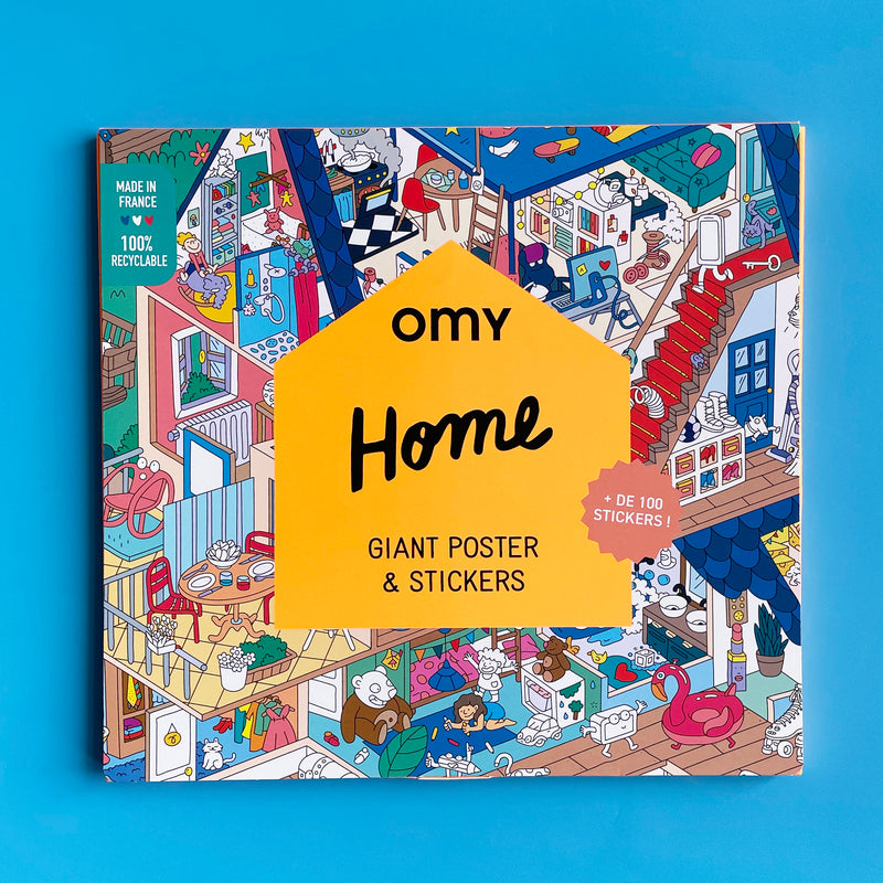 Home Giant Sticker Poster