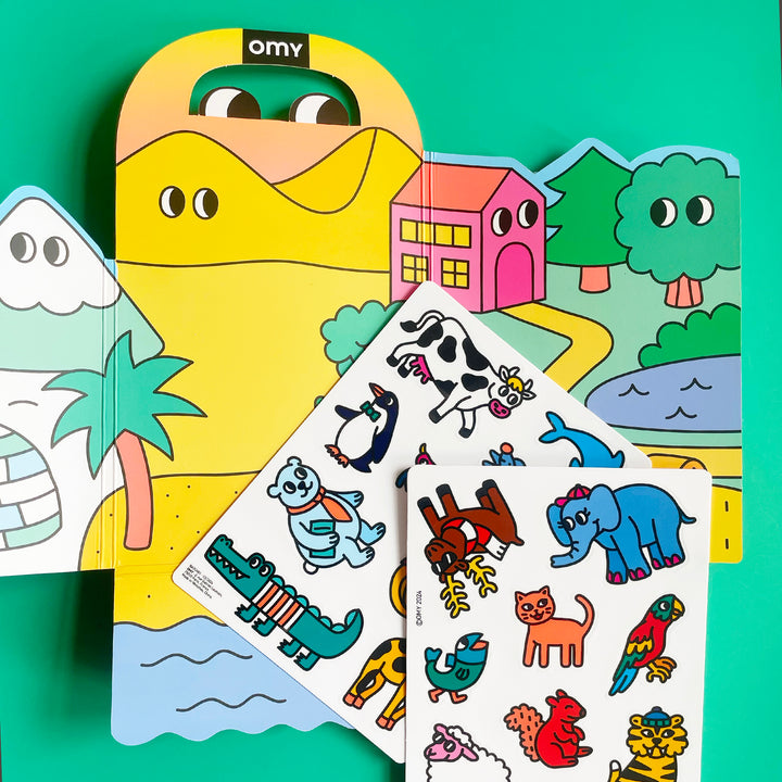 Montessori Sticker Set