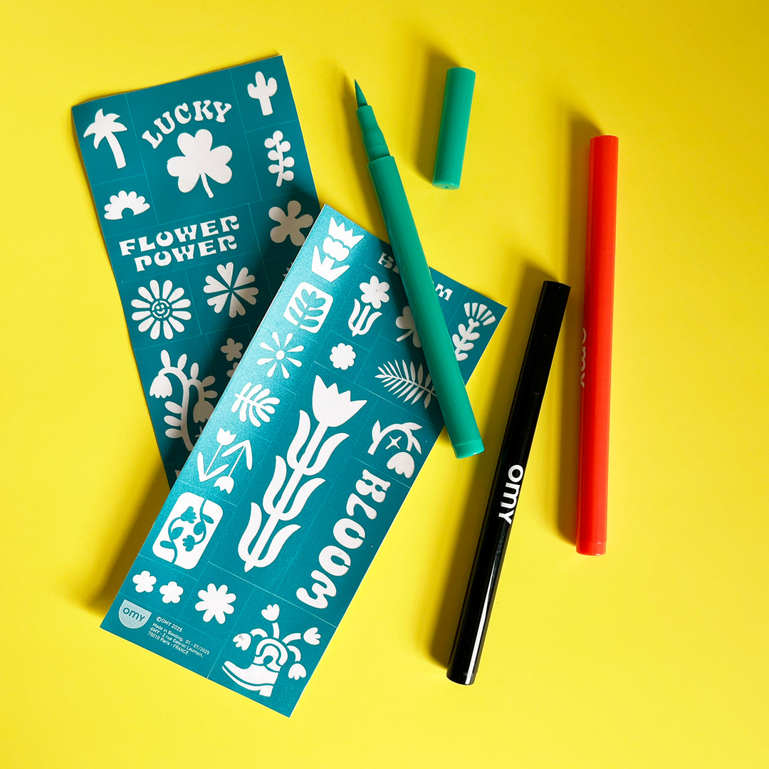 Flower Tattoo Art Kit