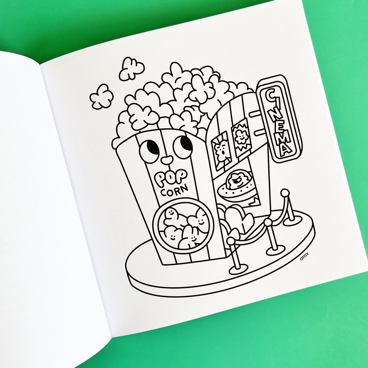 Cozy Art Coloring Book