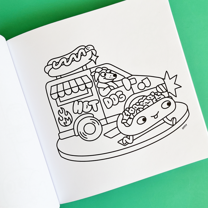 Cozy Art Coloring Book