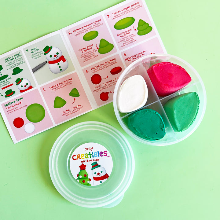 Holiday Mini Air Dry Clay Kit