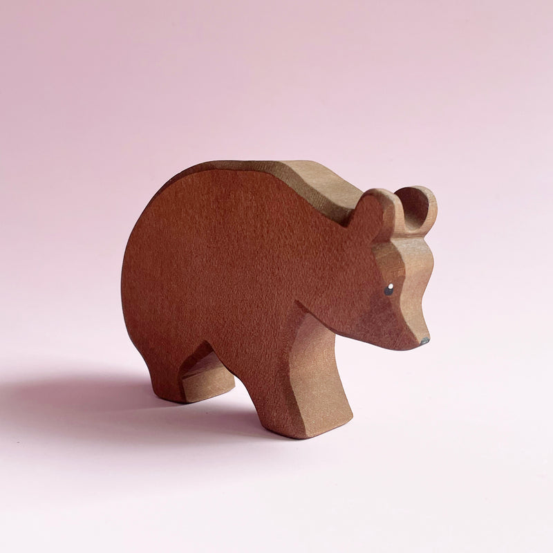 Handcrafted Wood Bear