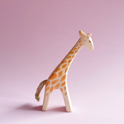 Handcrafted Wood Giraffe