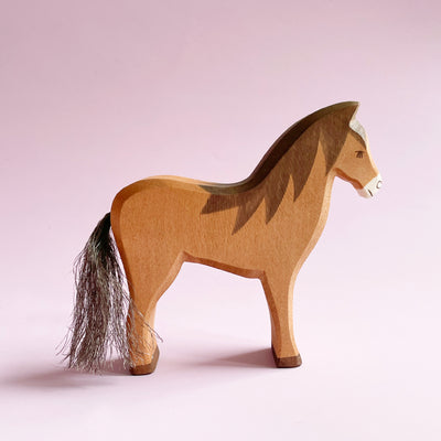Handcrafted Wood Horse