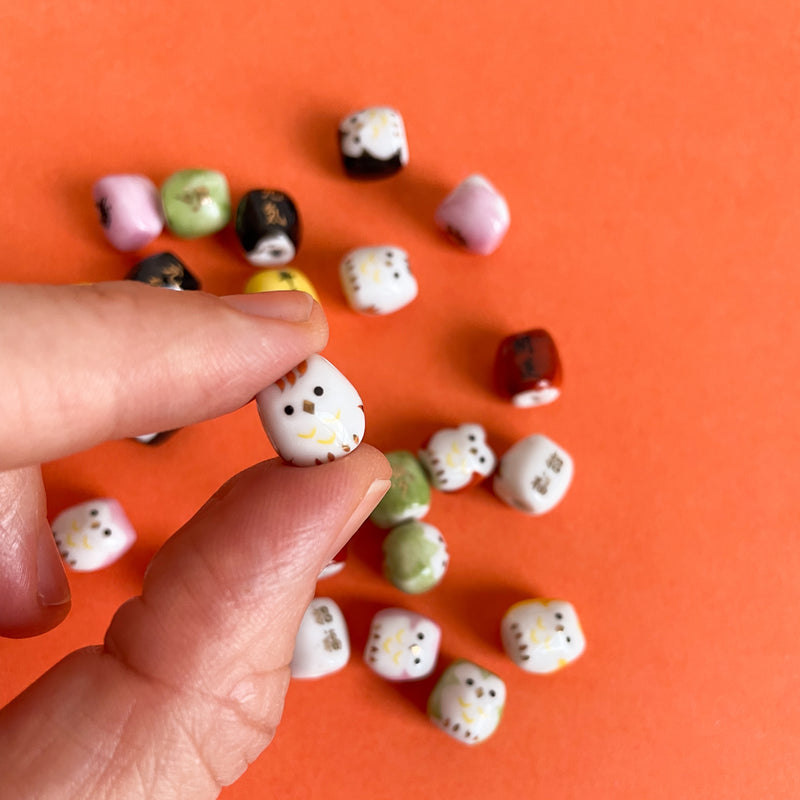 Super Tiny Porcelain Owl