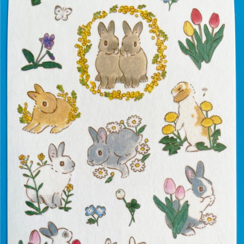 Little Bunny Washi Stickers